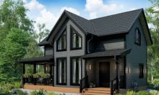 Проекты каркасных домов с террасой от 3669 рублей | Строй-Дль
