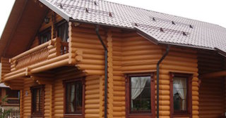 Строительство дома из оцилиндрованного бревна в Дальнегорске - от 136266 рублей