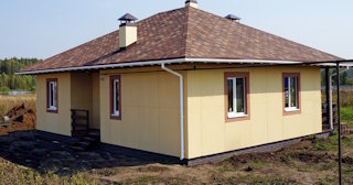 Одноэтажный дом из панелей под ключ в Дальнегорске - Строй-Дль от 136266 рублей
